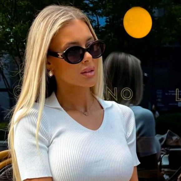 LAST PAIR! New Designer Inspired Sunglasses With Box & Case - Picture 2 of 14